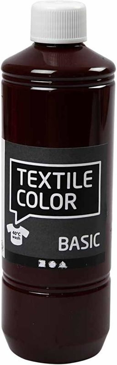 Textile Color Basic, aubergine, 500ml [HOB-34166]